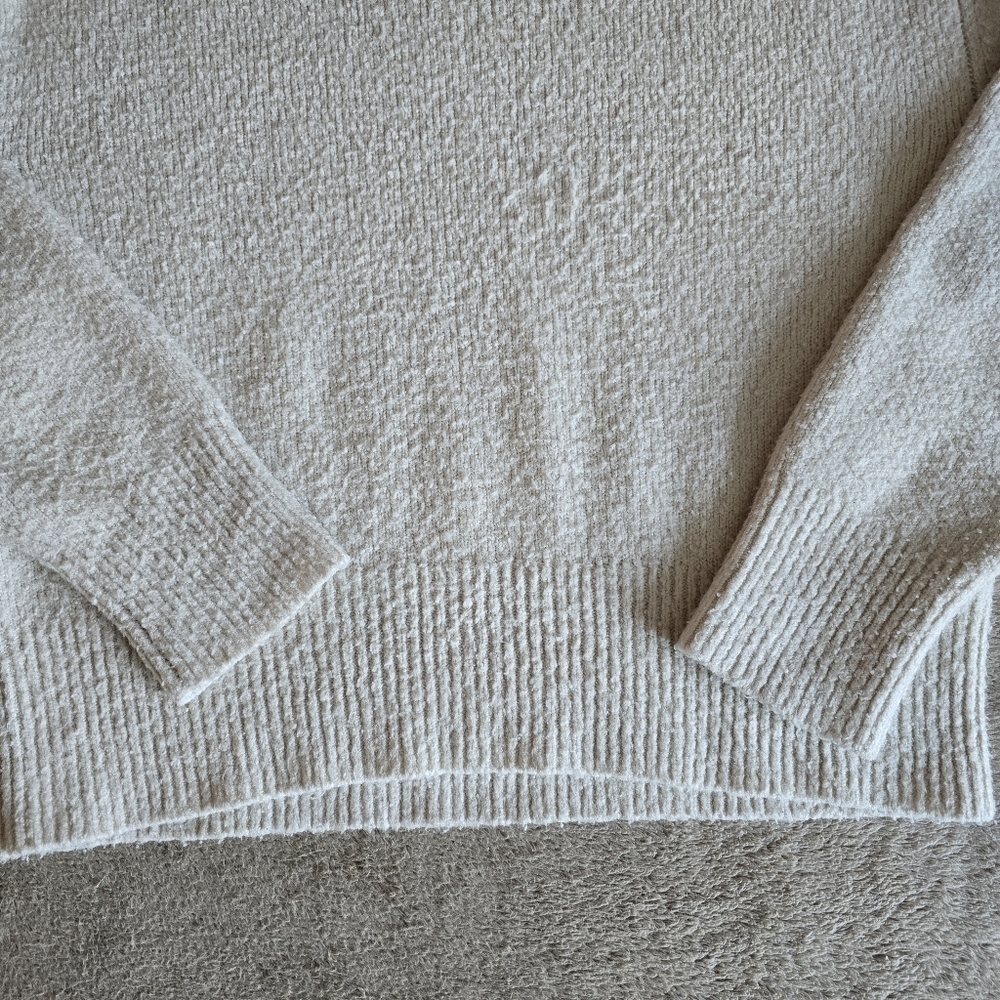 Okakie Textured Knit Relaxed Fit Sweater Size Small - Picture 7 of 13